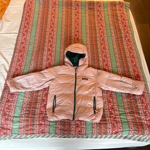 Patagonia Kids Hi-Loft Down Sweater Hoodie 5T